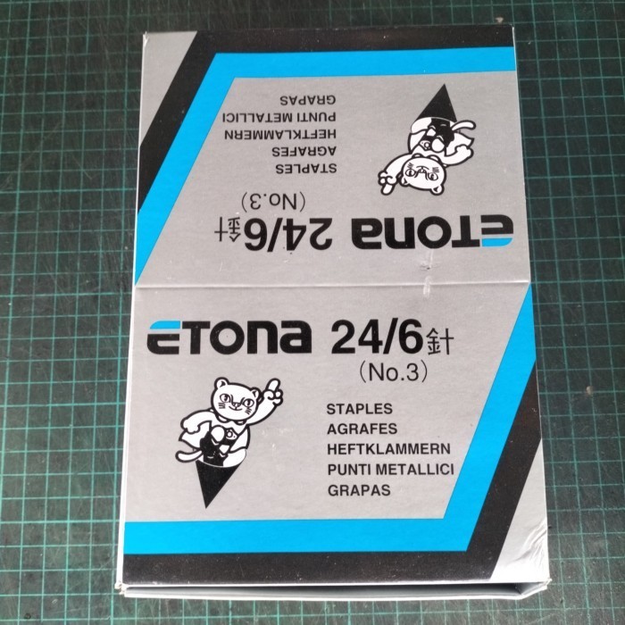 

Asli Isi Staples Etona No.3 ( 24/6) Best Quality