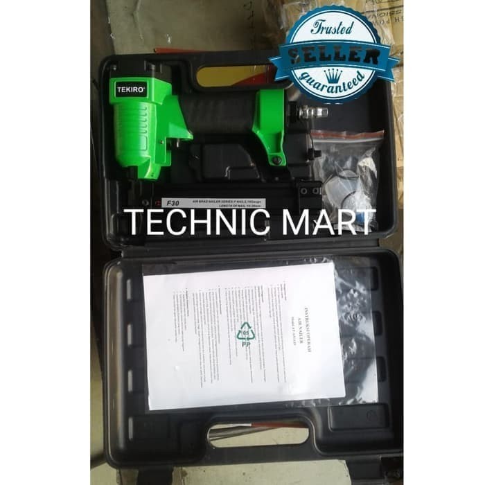 

Baru Tekiro Air Nailer Gun F30 F 30/ Mesin Paku Tembak Staples At-An1129 Best Seller