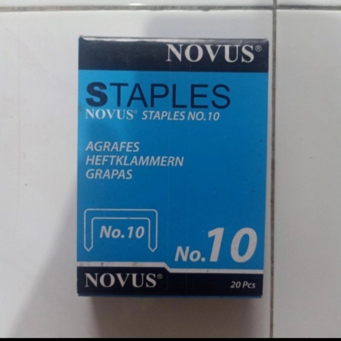 

For Sale Isi Staples Novus No 10 Perpack Diskon