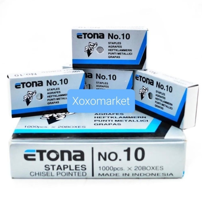

Ready Isi Staples Etona No. 10 Harga Khusus