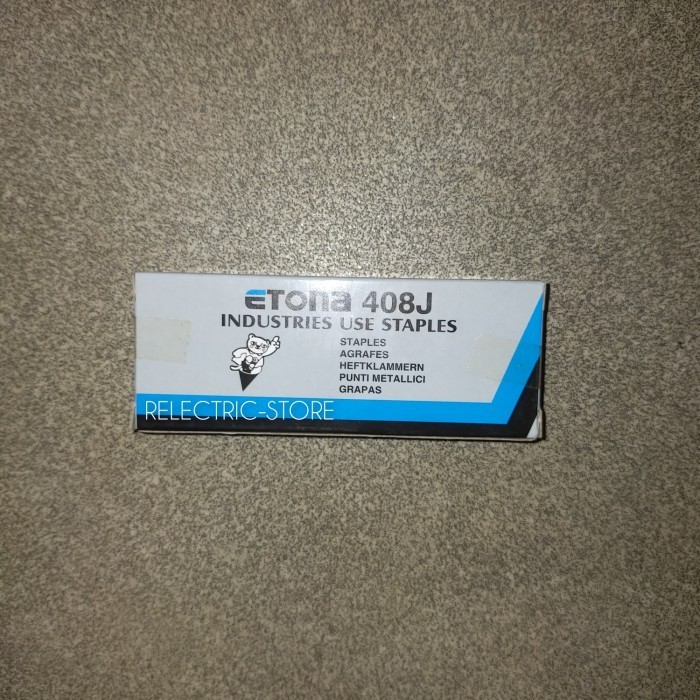 

New Isi Staples Etona E408J / Isi Staples Merek Etona E408J 5000 Pcs Harga Khusus