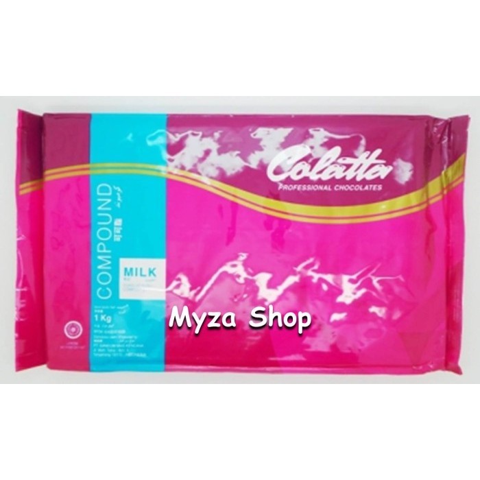 

Ready COKLAT BLOK COLATTA MILK COMPOUND 1 kg