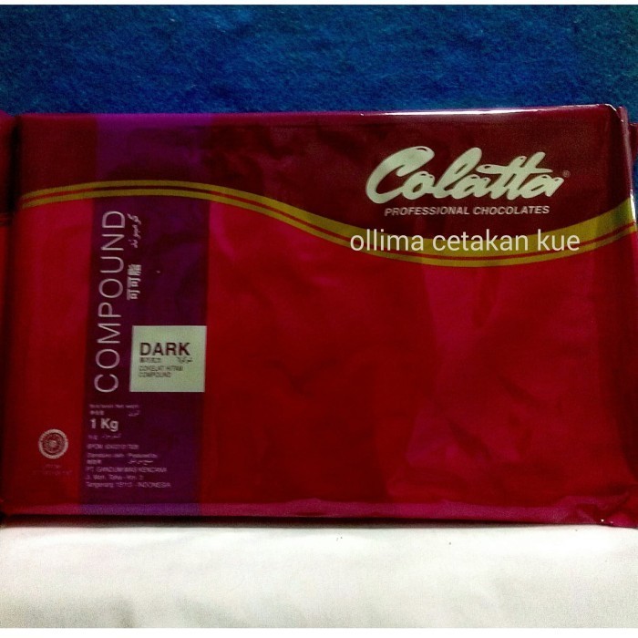 

Ready COLATTA DARCK CHOCOLATE COMPOUND - DCC 1kg