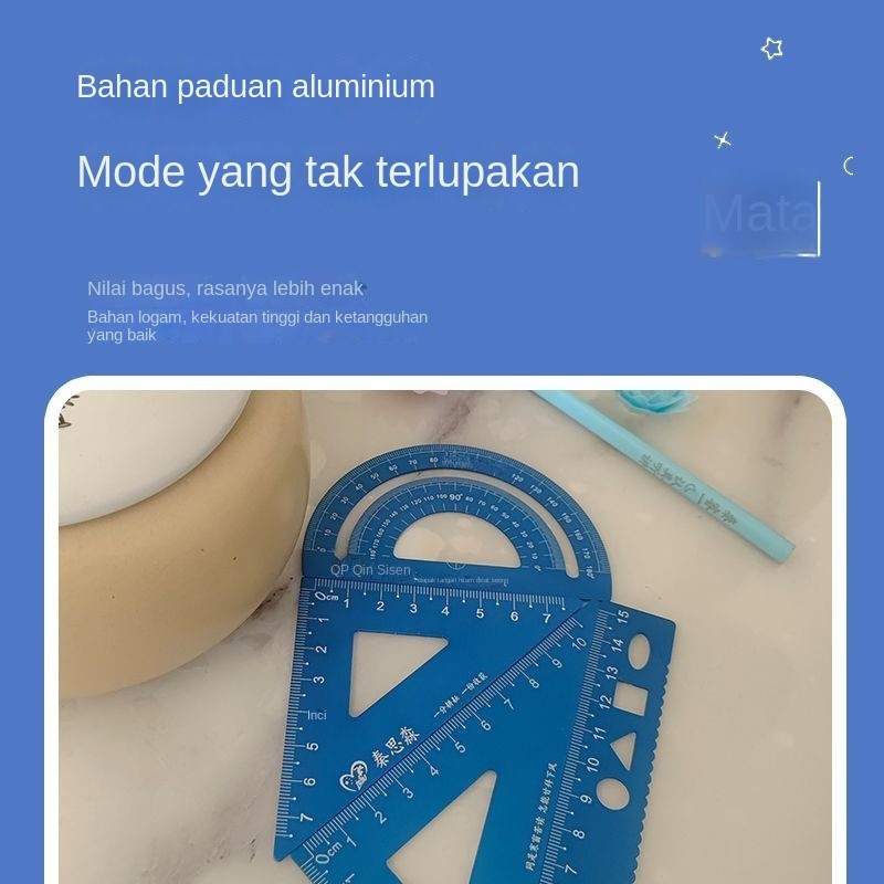 

Penggaris Alumunium Aloi, Alat Tulis Siswa SMP dan SD