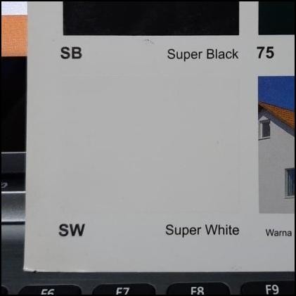 Cat Genteng Yoko 20Kg Pail Seng Asbes Grc Lapangan Roof Paint Avian