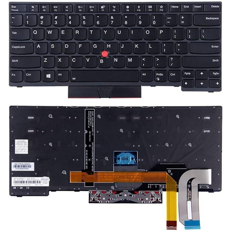 KEYBOARD THINKPAD X280 A285 X390 X395 BACKLIGHT