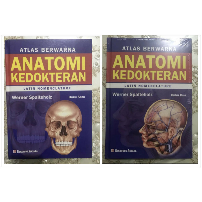 

Atlas Berwarna Anatomi Kedokteran Buku 1 & 2 - Werner Spalteholz