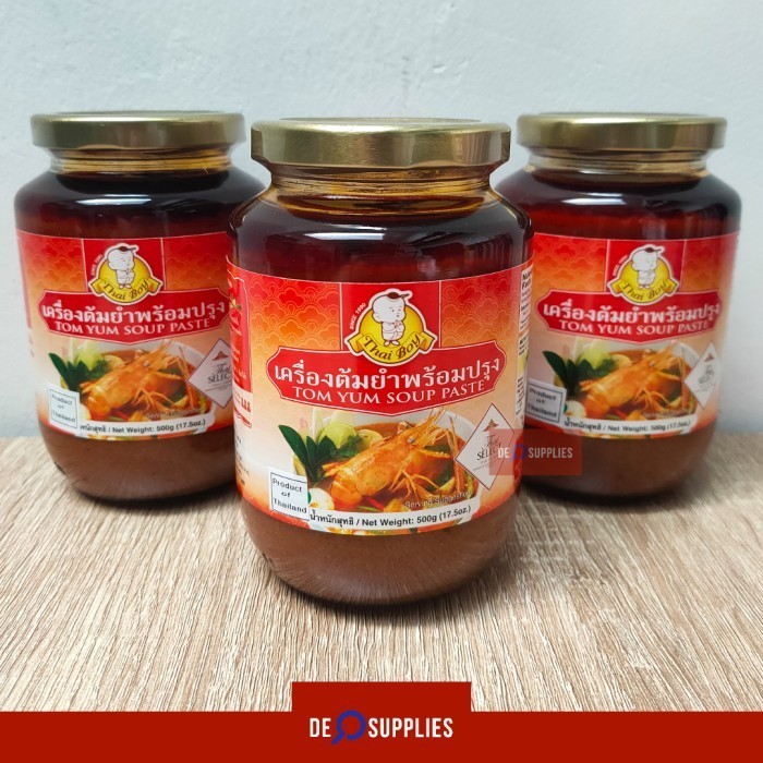 

Ready Thai Boy Tom Yum Soup Paste 500gr - Bumbu Tom Yam Tomyum Enak Thailand