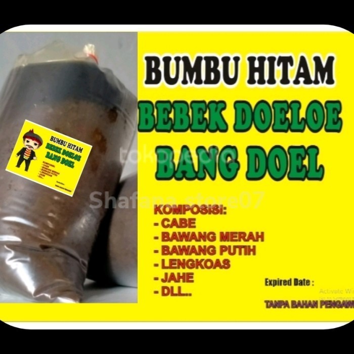 

Ready bumbu hitam madura