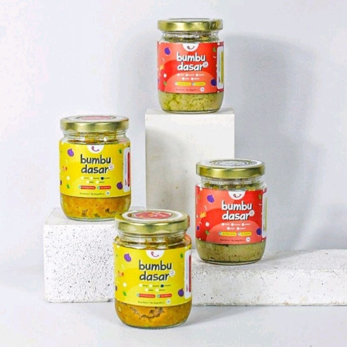 

Ready BUMBU DASAR MASAK MAKANAN INSTANT BUMBU PUTIH BUMBU KUNING ORGANIK