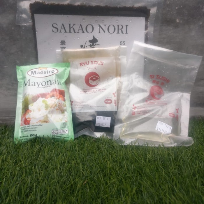

Ready Paket Sushi hemat halal