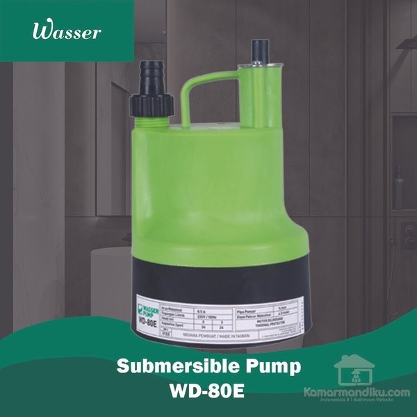 WASSER POMPA AIR CELUP WD 80 E