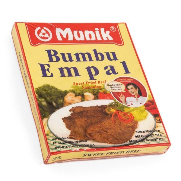 

Ready Bumbu Instan Munik Bumbu Empal 150gr