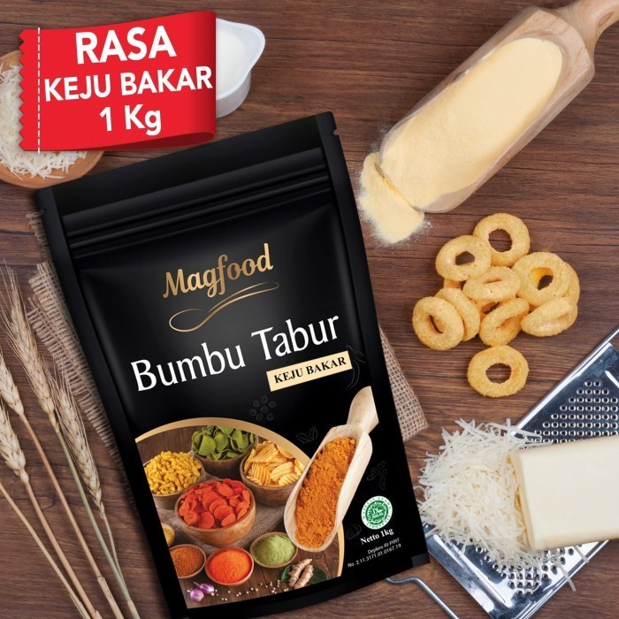 

Ready Magfood Bumbu Tabur Keju Bakar 1 Kg