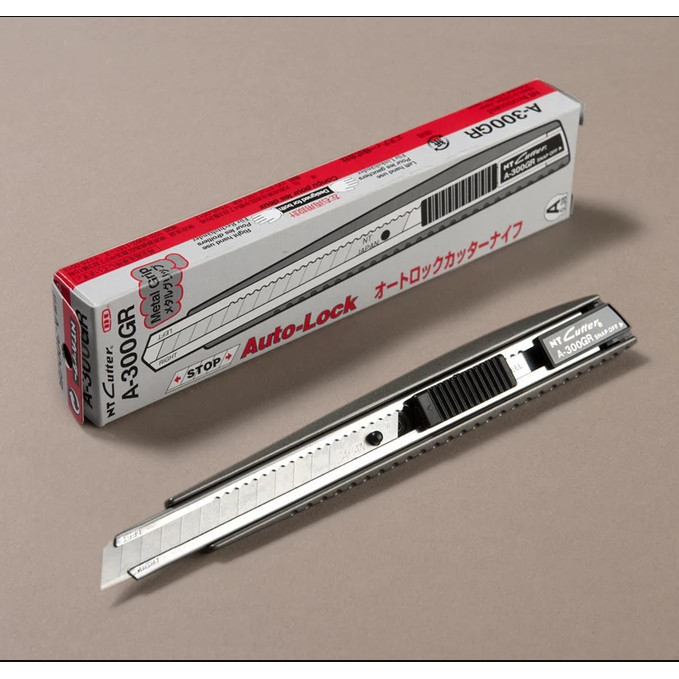

Nt Cutter A300 Gr Japan Pisau Kater Original Jepang Auto Lock Besi