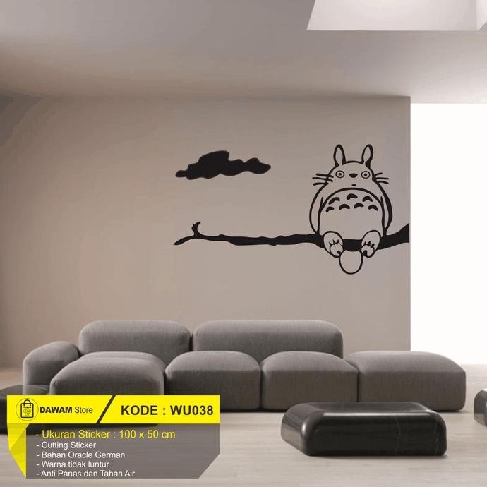Trend Cutting Sticker Dinding Wall Sticker Dekorasi Rumah Totoro Berkualitas
