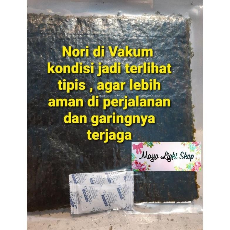 

Sushi Nori 20 Lembar Nori Sushi Nori Java Sakao Seaweed Rumput Laut Bento Termurah Dry Seaweed Sushi Nori Java Manjun Sakao Bento Halal Kimbap Nori Rumput Laut Halal Murah