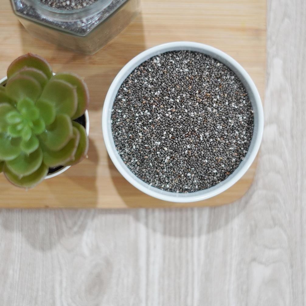 

Organic Black Chia Seed 250 Gr Premium Biji Chiaseed Original Safiya Food