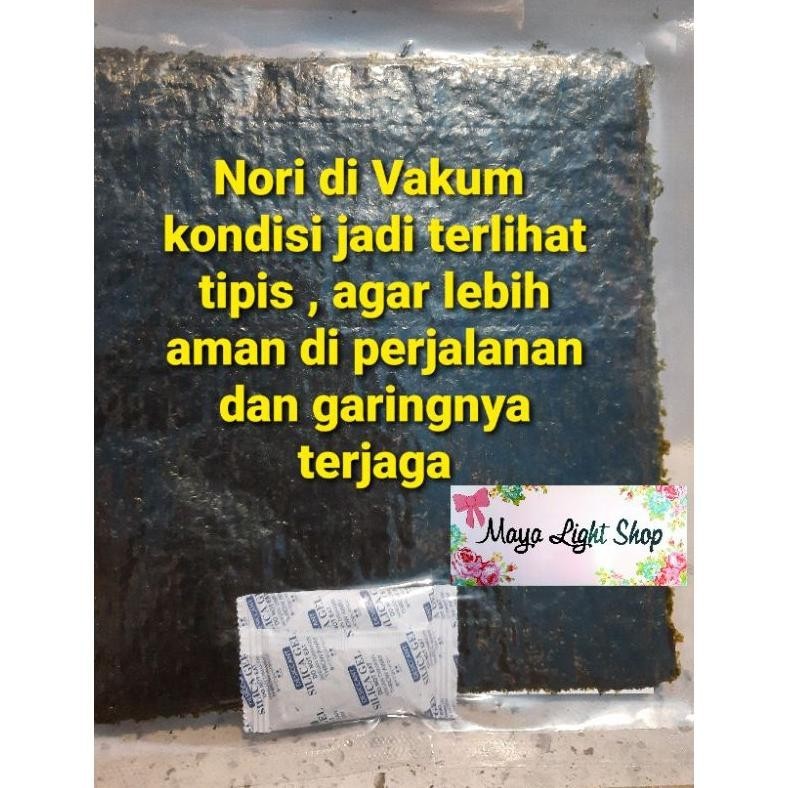 

Sushi Nori 20 Lembar Nori Sushi Nori Java Sakao Seaweed Rumput Laut Bento Termurah Dry Seaweed Sushi Nori Java Manjun Sakao Bento Halal Kimbap Nori Rumput Laut Halal Murah