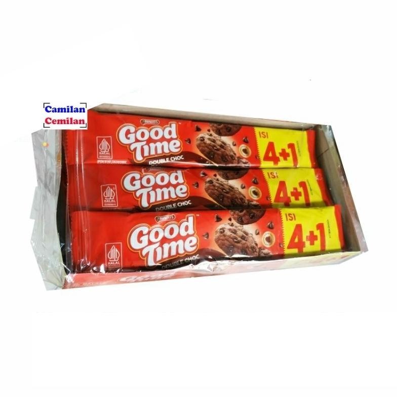 

Biskuit Good Time Cookies Box Ecer 2000 Isi 12 Pcs X 26.5 Gr