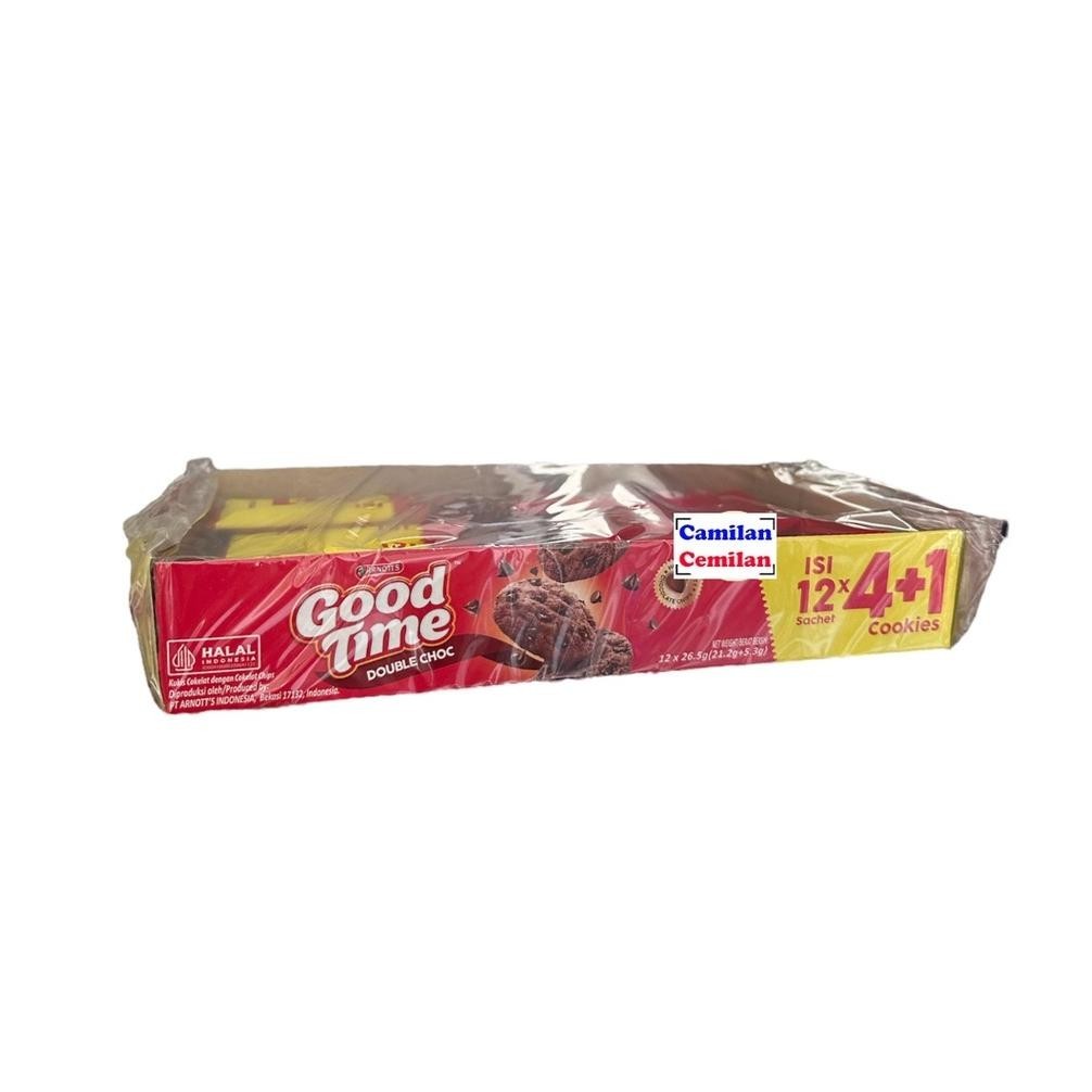 

Biskuit Good Time Cookies Box Ecer 2000 Isi 12 Pcs X 26.5 Gr