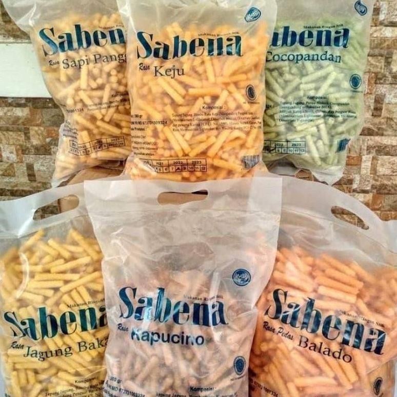 

Sabena Stik 360G / Aneka Rasa Keju Balado Sapi Panggang Jagung Bakar Cemilan Jajanan