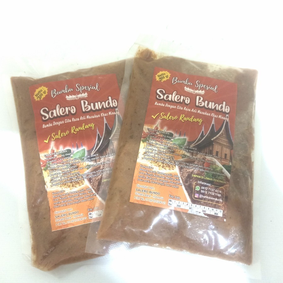 

bumbu spesial salero rendang