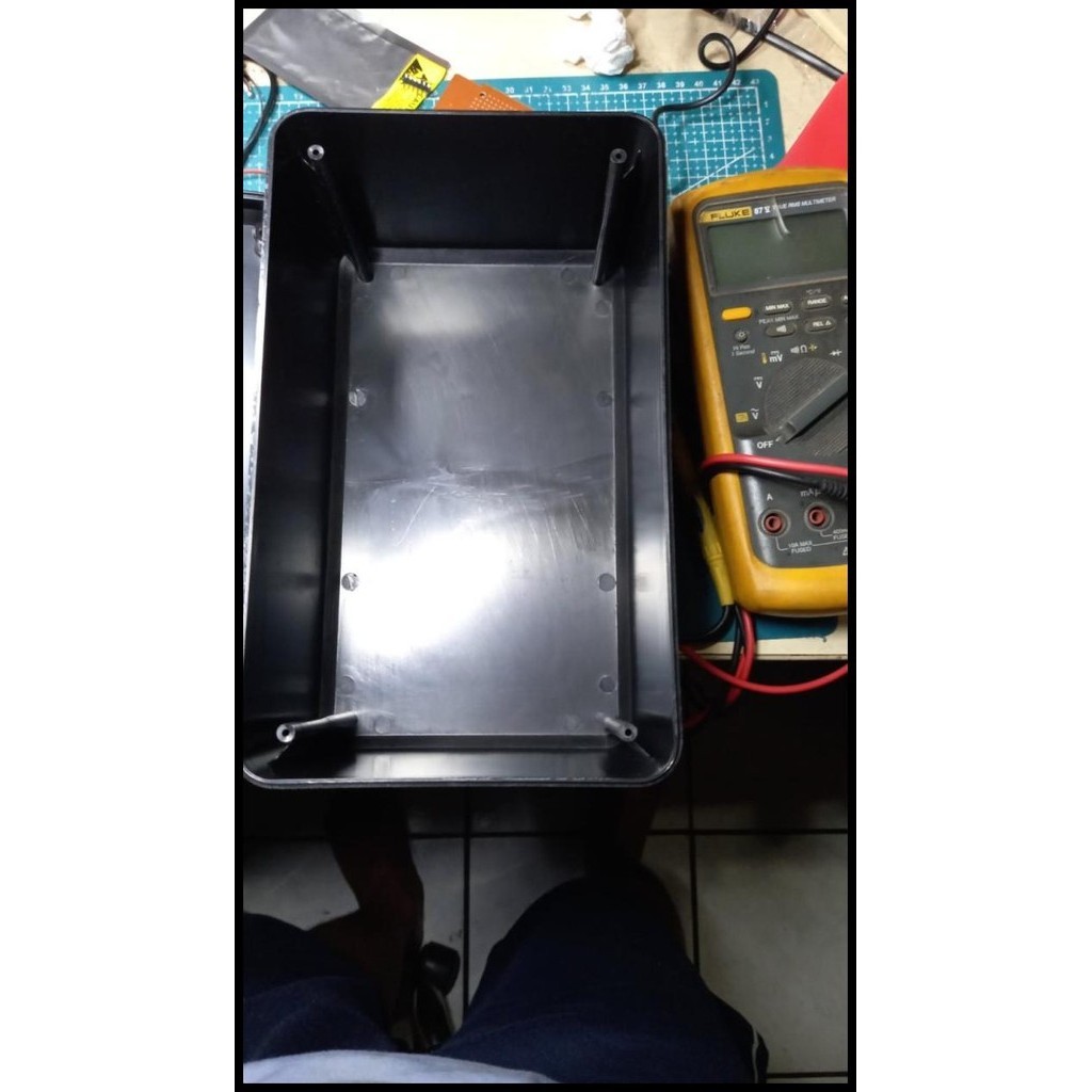 

GRATIS ONGKIR BOX PLASTIK HITAM X9 24 X 14.5 X 12 CM ENCLOSURE BOX !!!