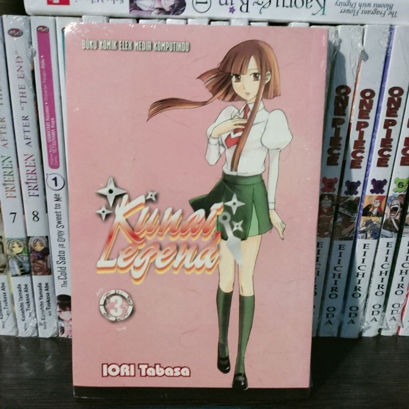 komik kunai legend vol 3 segel