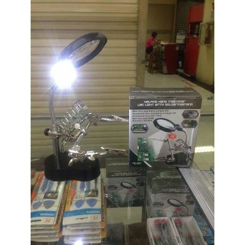 LAMPU SERVICE MINI+KACA PEMBESAR.