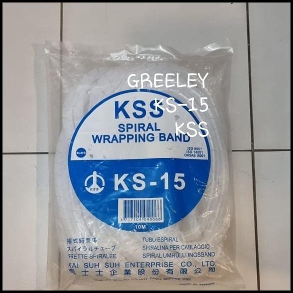 

TERMURAH SPIRAL WRAPPING BAND MERK KSS KS-15 PUTIH !!!