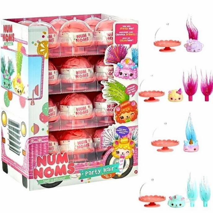 New Num Noms Party Hair Pack - Mainan Num Noms Original Terbaik