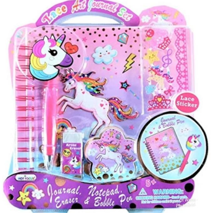

Big Sale Lace Art Journal Set - Paket Alat Tulis Stok Terbatas