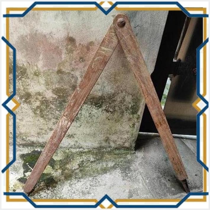 

[HYK] JANGKA JUMBO KAYU JATI ANTIK BEKAS ASET PEMERINTAH