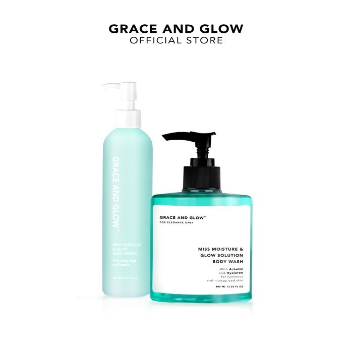 Grace And Glow Miss Moisture And Glow Solution Body Wash + Body Serum