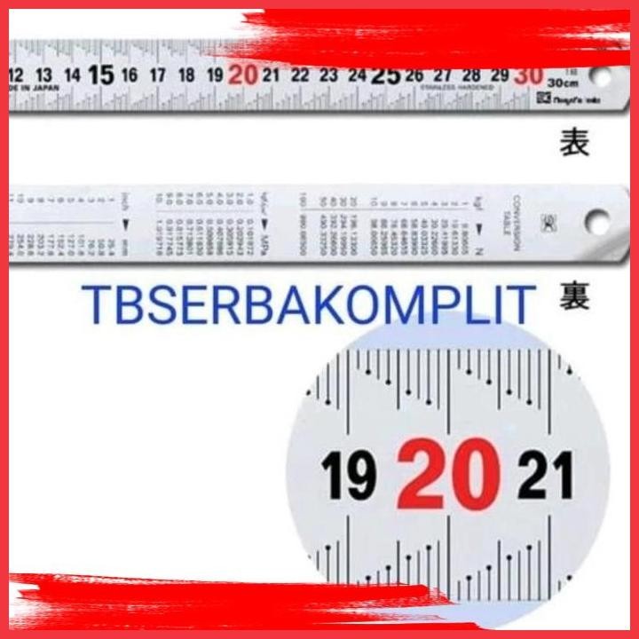

(sumb) niigata seiki cu-30kd sk japan penggaris nigata catch up 30cm 30 cm