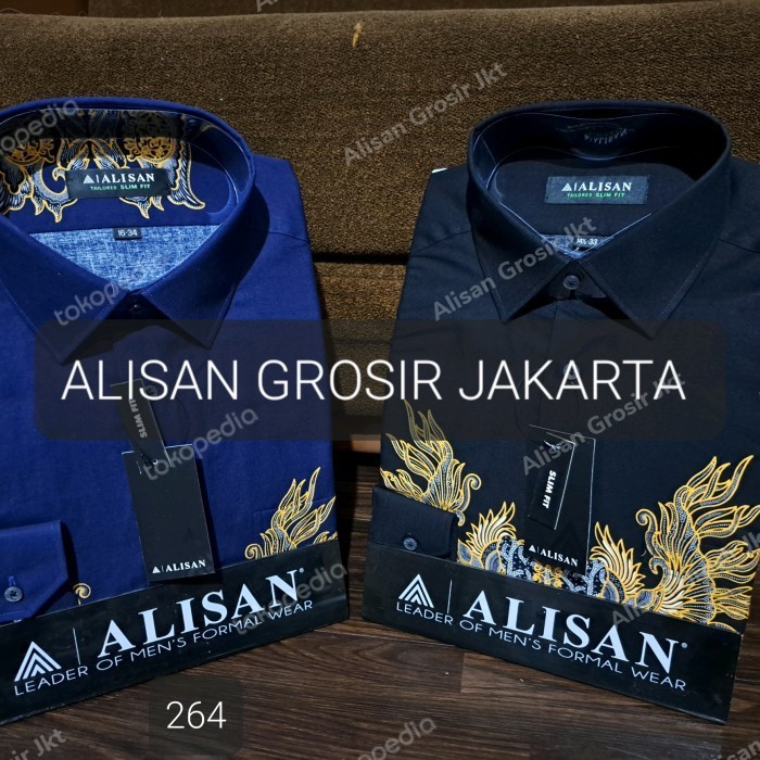 Batik Alisan Slimfit Panjang