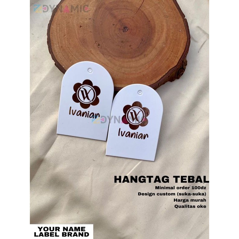 

Hangtag costum, hangtag tebal, hangtag baju, hangatg tas, hangtag celna, hangtag jaket. hangtagcap label (max diameter 5 cm)