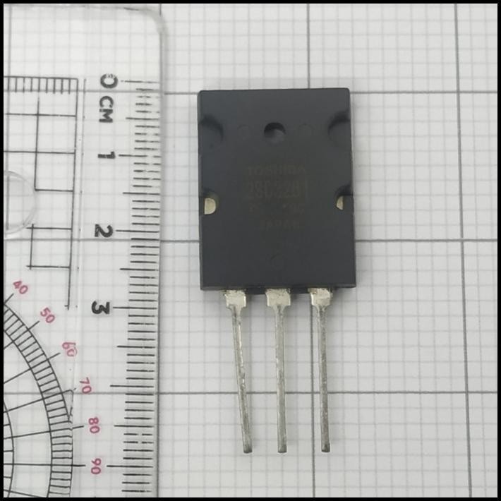 TERMURAH TRANSISTOR 2 SC 3281 TOSHIBA / TRANSISTOR 2SC 3281 TOSHIBA / C 3281 