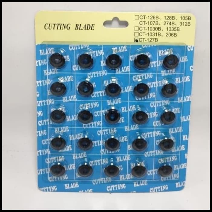 

TERBARU MATA PISAU CUTTER CT-127 ( JUAL PER 25 PCS ) !!!!