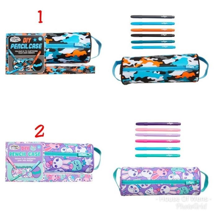 

New Sale Smiggle Funky Diy Kits Pencil Case - Tempat Pensil Smiggle Limited Edition