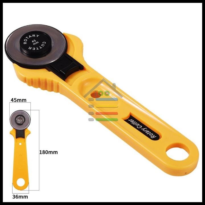 

BEST DEAL ROTARY CUTTER PISAU PUTAR PEMOTONG KAIN ALAT BANTU JAHIT !
