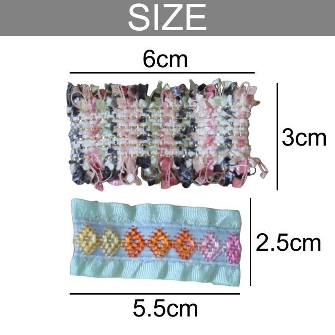 CASA DE MAMA Golf Little Baby Ribbon - Pita Rambut Golf Untuk Wanita H85M