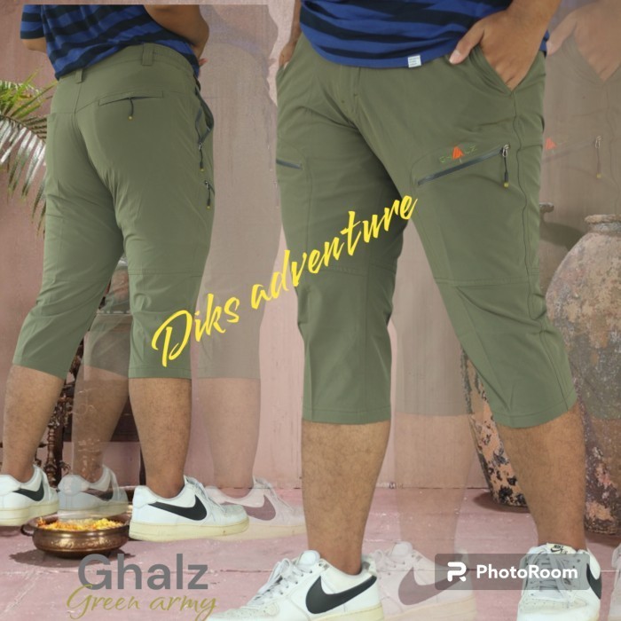 Celana Hiking Pants Celana Gunung Celana Sepeda Celana Outdoor 7/8