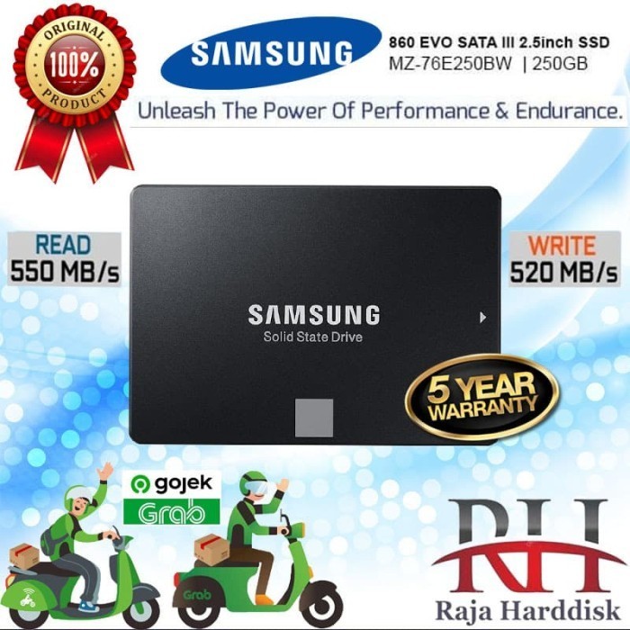 SAMSUNG SSD 860 EVO 250GB / 860EVO 250GB ORIGINAL BEST QUALITY