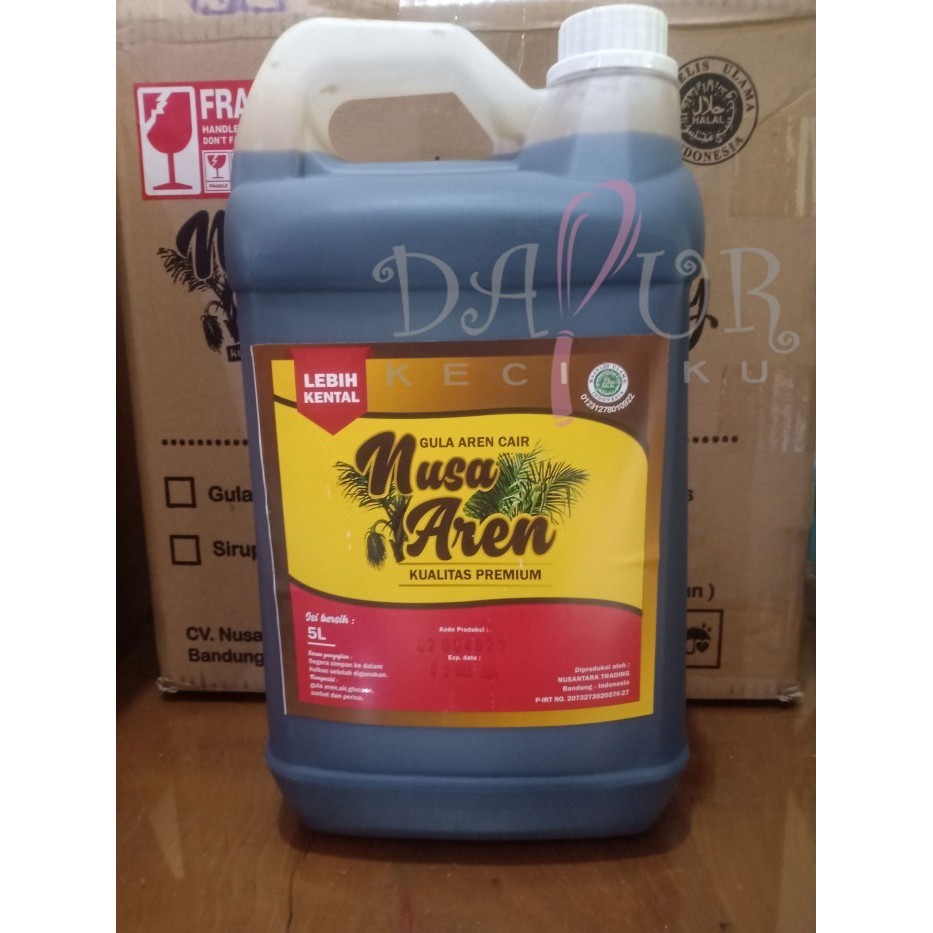

Gula Aren Cair Nusa Aren 5 Liter / 5Lt / 5L