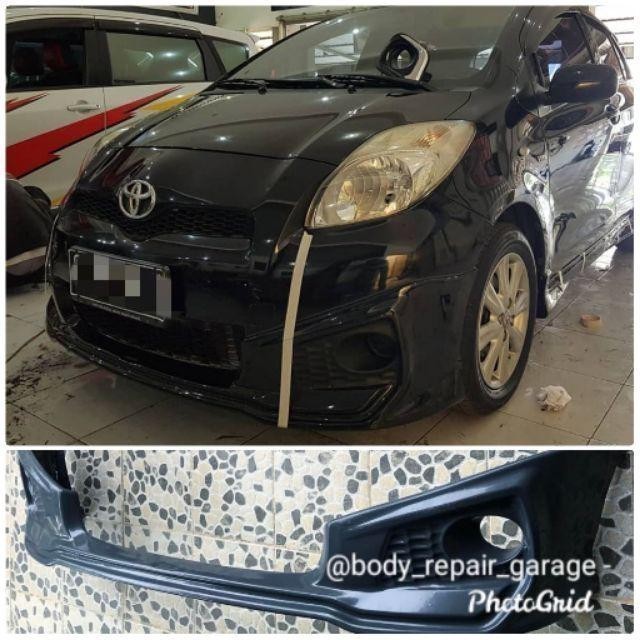 ABS PLASTIK BODYKIT DEPAN BELAKANG SAMPING YARIS TRD 2012 2013