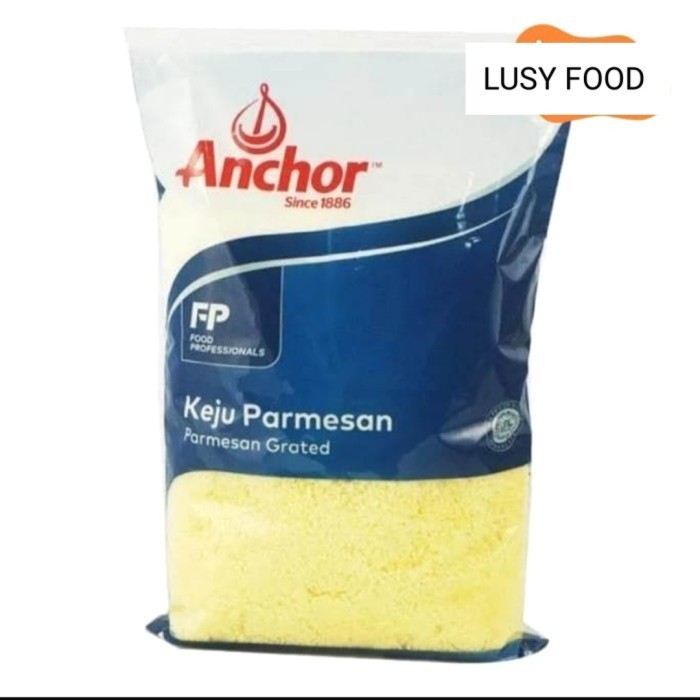 

ANCHOR GRATED PARMESAN BUBUK 250GR/KEJU PARMESAN BUBUK HALAL