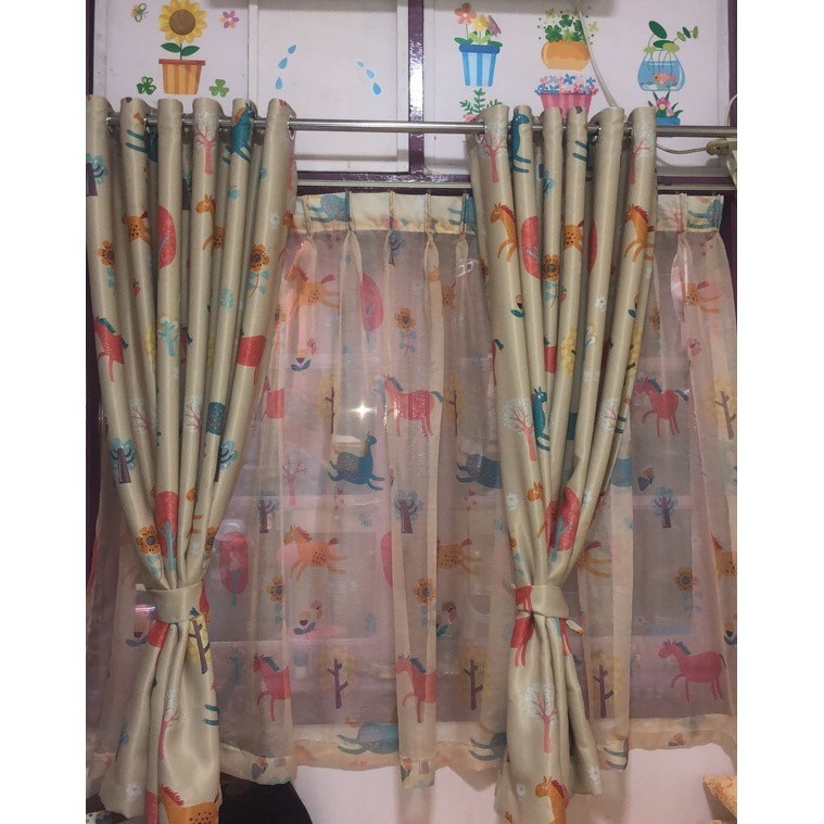 Gorden Jendela Anak/Gorden Karakter+Tirai+Hordeng Jendela+Gordyn Murah