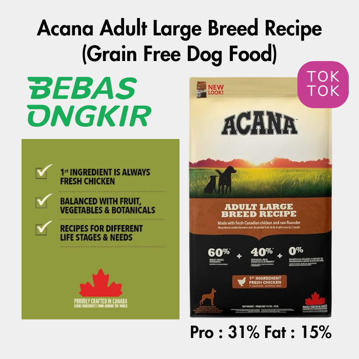 Acana Adult Large Breed Dog Food